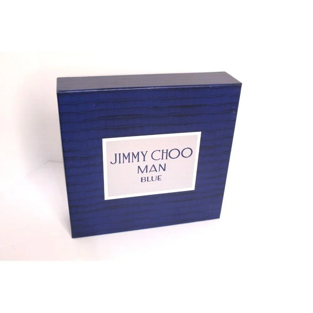 Jimmy Choo Man Blue Interparfum 4 Piece Set Spray x 2, After Shave, Gel Unopened